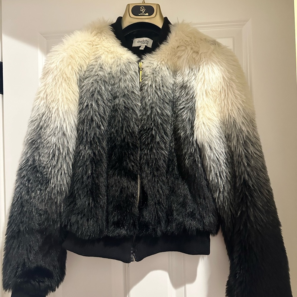Faux Fur Bomber Jacket